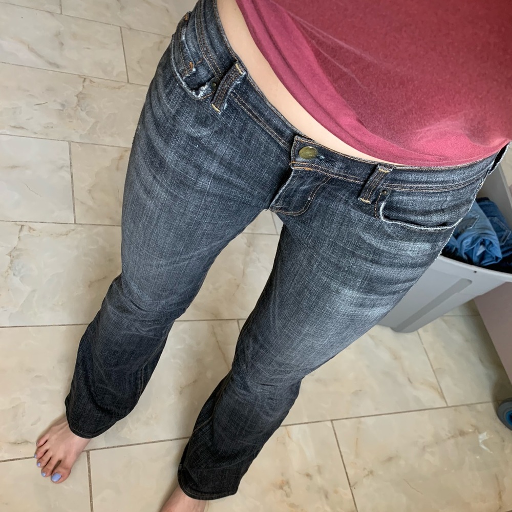 Citizens Of Humanity Dark Wash Flare Jeans - Picture 2 of 7